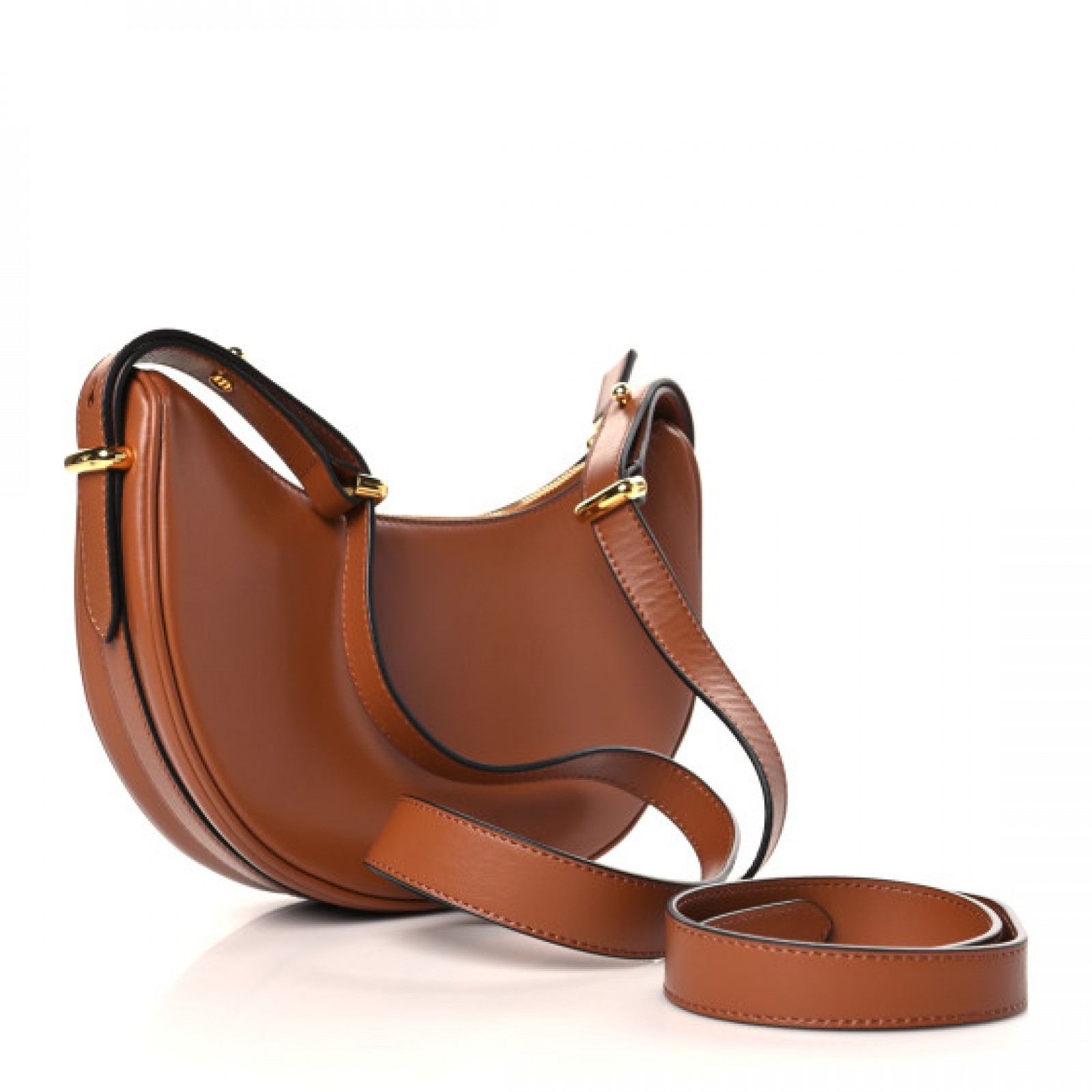 Arqué Leather Shoulder Bag