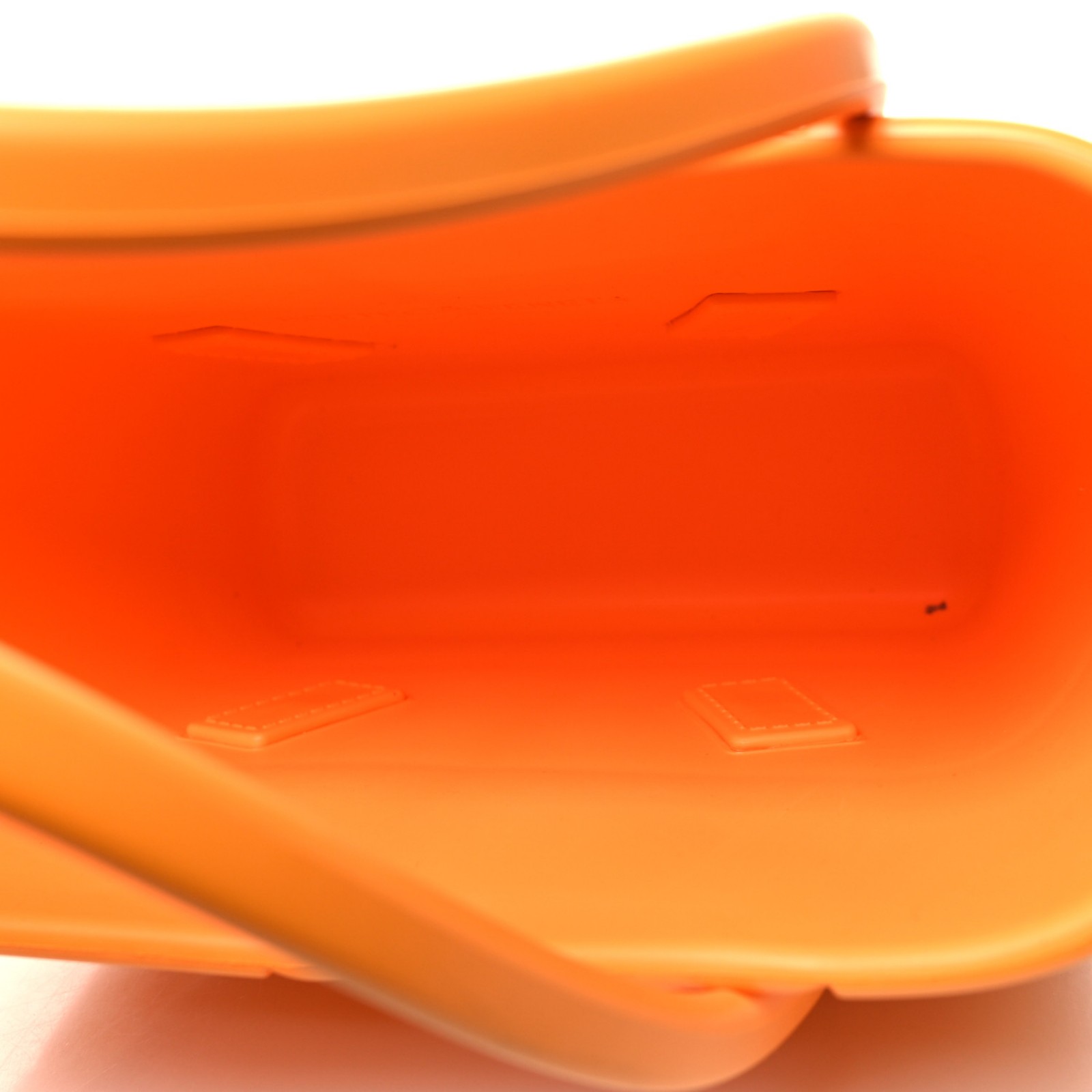 Rubber Maxi Intrecciato Mini Arco Tangerine