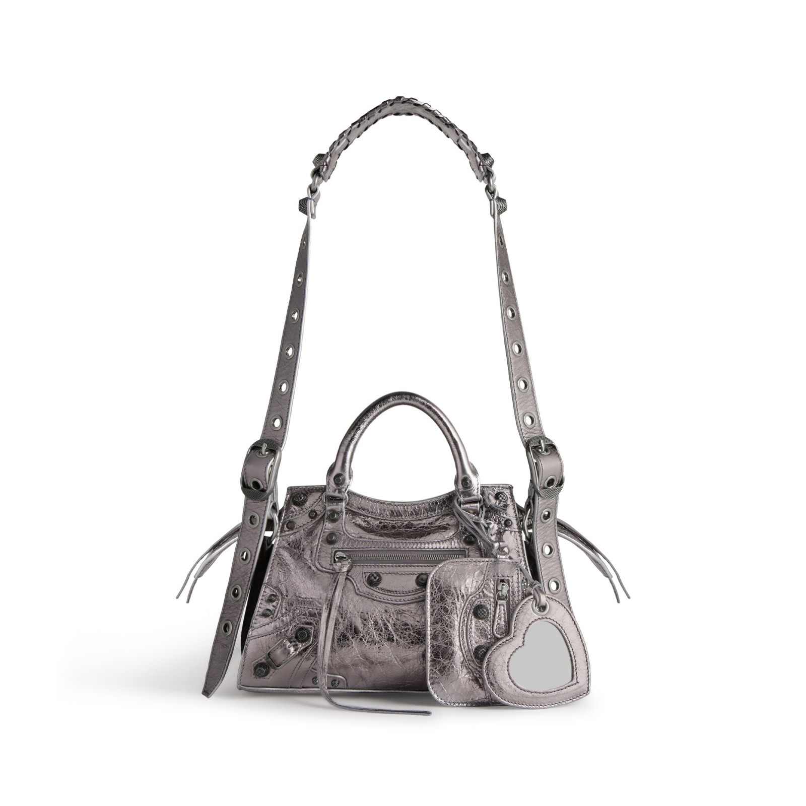 NEO CAGOLE XS HANDBAG METALLIZED