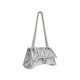 CRUSH SMALL CHAIN BAG METALLIZED QUILTED