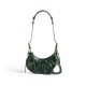 LE CAGOLE XS SHOULDER BAG CROCODILE EMBOSSED