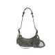 LE CAGOLE XS SHOULDER BAG WITH RHINESTONES