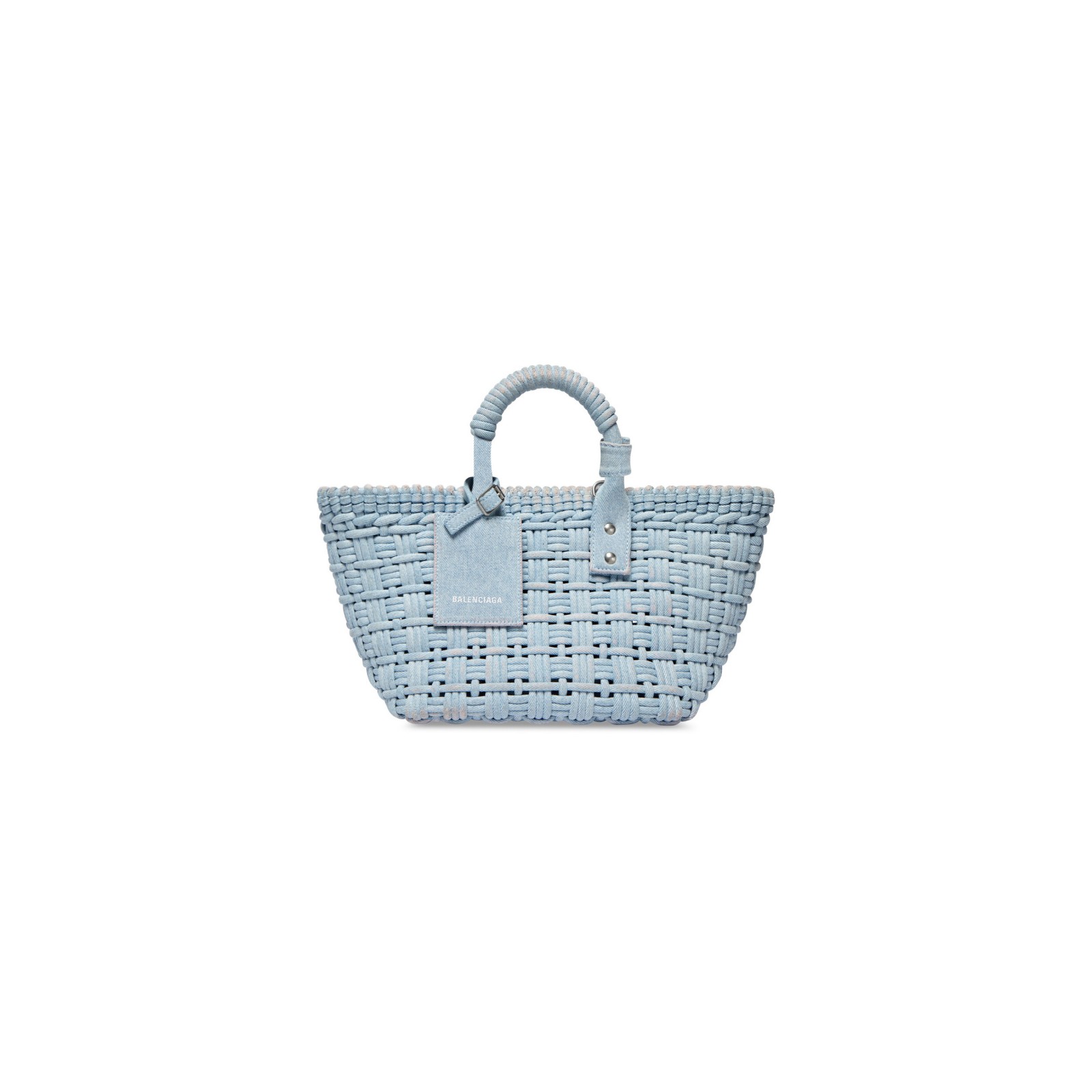 BISTRO XS BASKET WITH STRAP DENIM