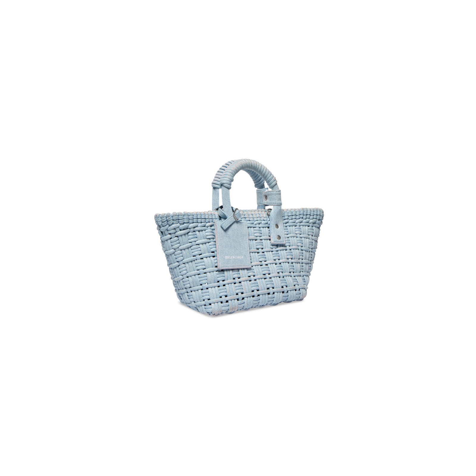 BISTRO XS BASKET WITH STRAP DENIM