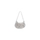 LE CAGOLE MINI BAG WITH CHAIN AND RHINESTONES