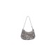 LE CAGOLE MINI BAG WITH CHAIN METALLIZED