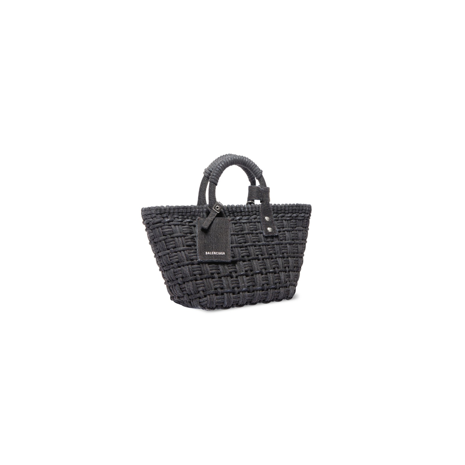 BISTRO XS BASKET WITH STRAP DENIM