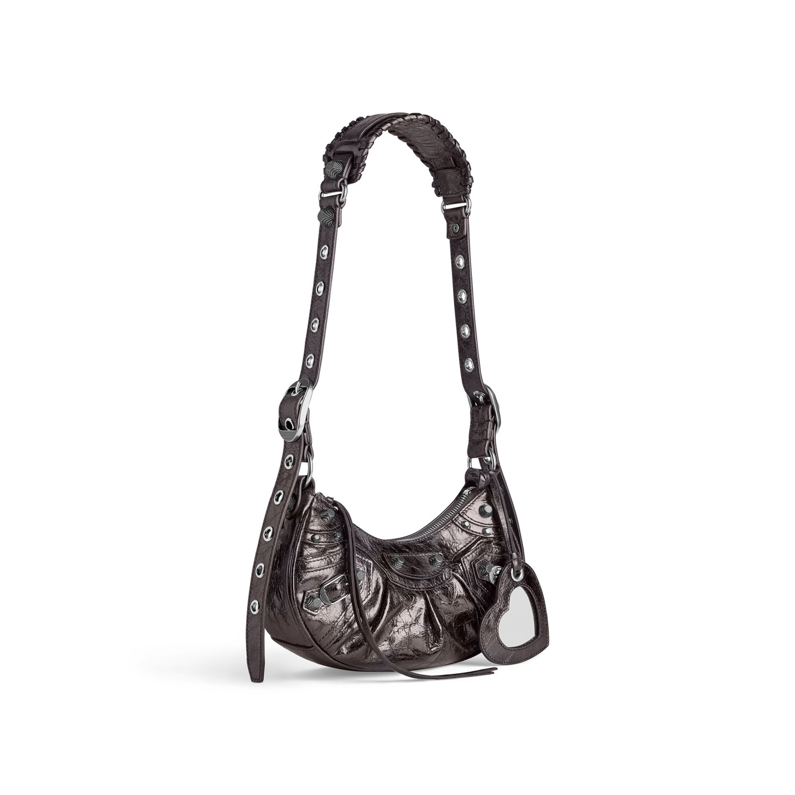 LE CAGOLE XS SHOULDER BAG METALLIZED