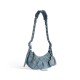 LE CAGOLE XS SHOULDER BAG GIRLY ALLOVER DENIM