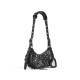 LE CAGOLE XS SHOULDER BAG WITH BUCKLES