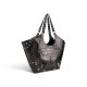 LE CAGOLE LARGE CARRY ALL BAG METALLIZED