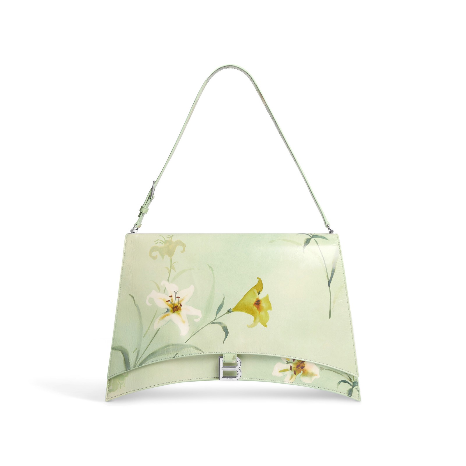 CRUSH LARGE SLING BAG WITH LILIES PRINT