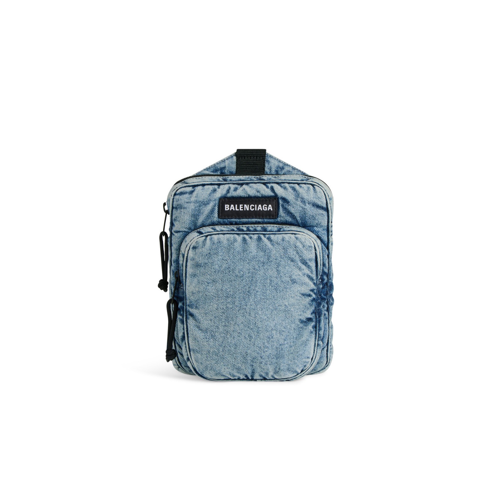 CROSSBODY MESSENGER BAG DENIM