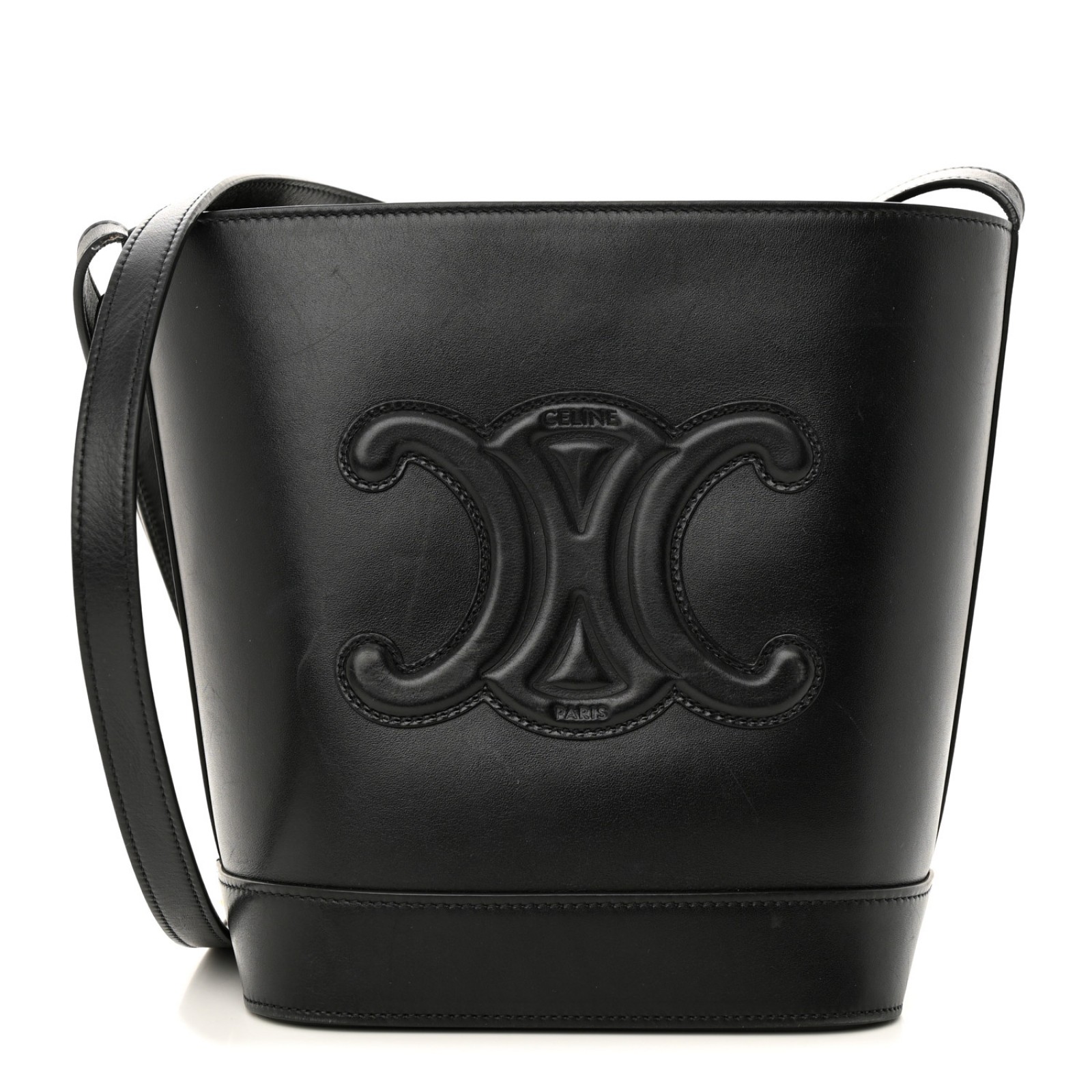 Small Bucket Cuir Triomphe