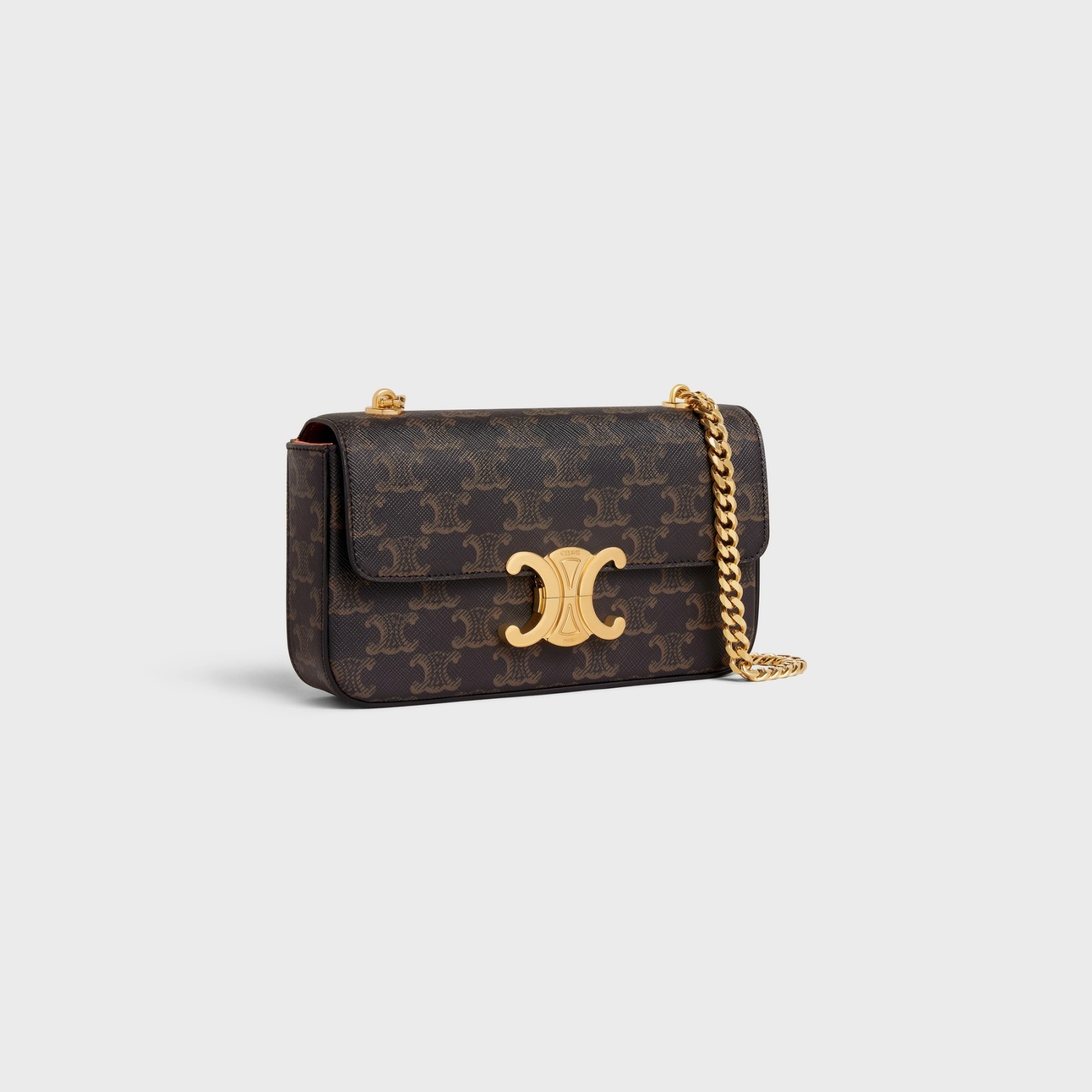 TRIOMPHE CHAIN SHOULDER BAG