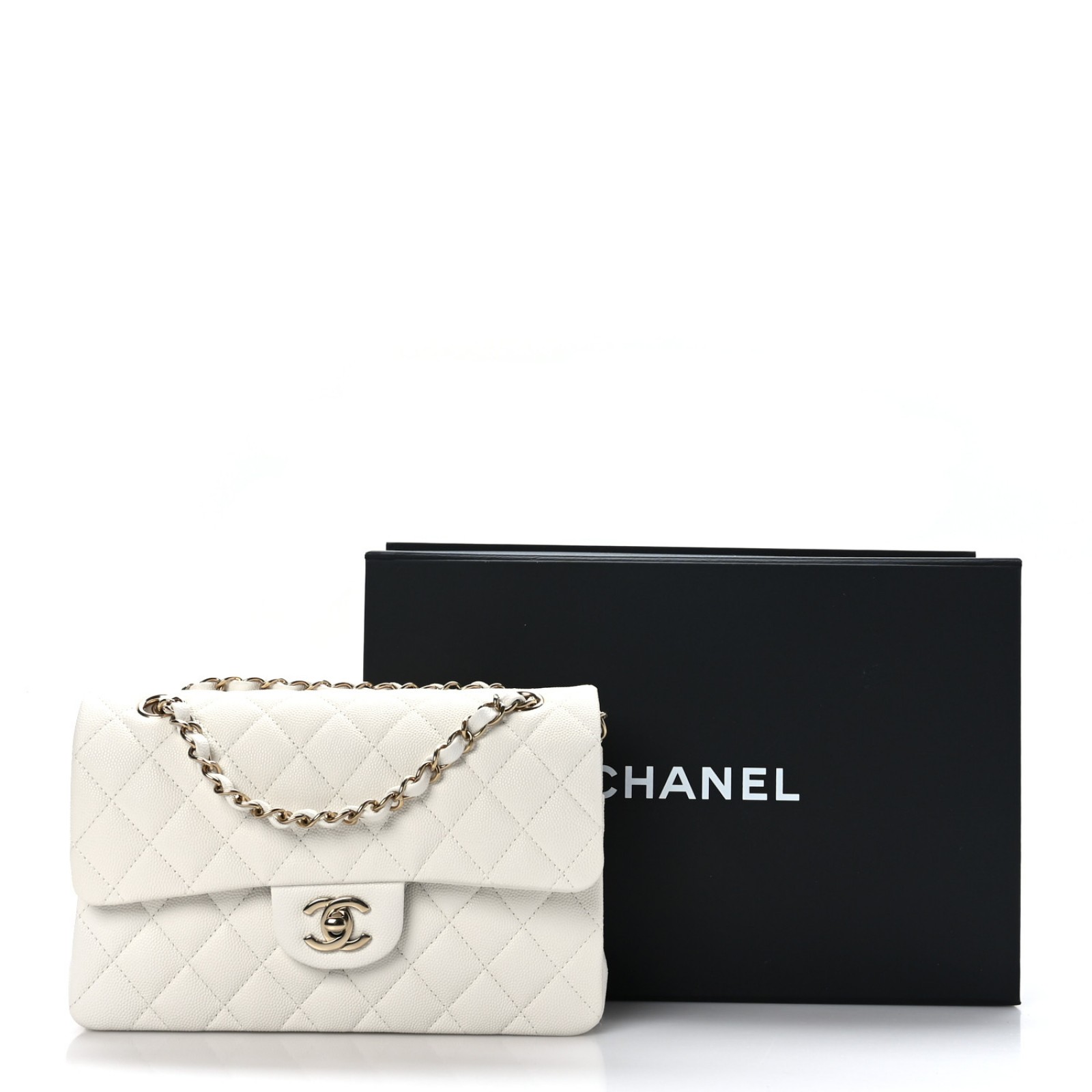 CHANEL SMALL DOUBLE FLAP BAG 