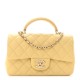 CHANEL MINI TOP HANDLE RECTANGULAR FLAP BAG