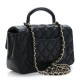 CHANEL MINI TOP HANDLE RECTANGULAR FLAP BAG