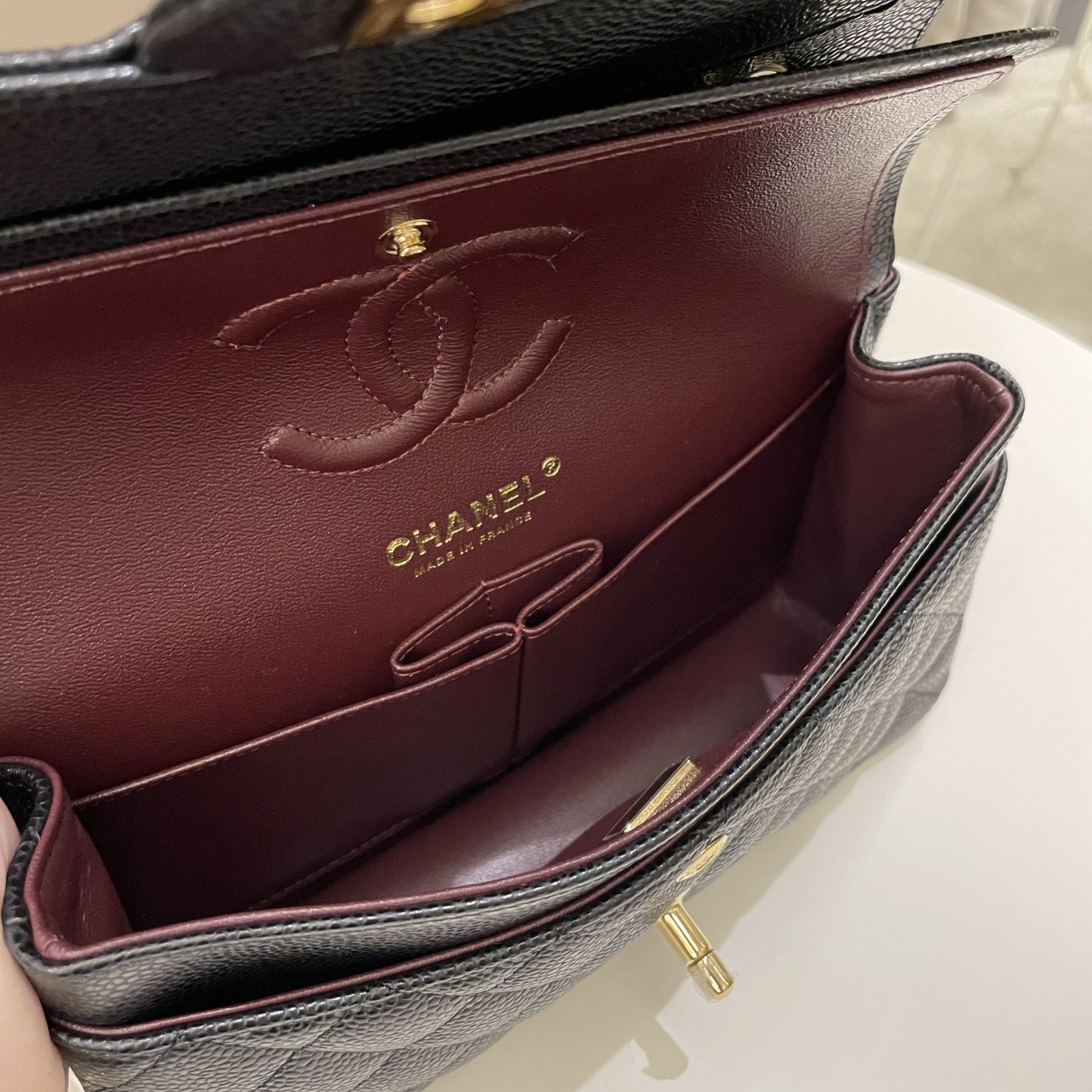 CHANEL SMALL DOUBLE FLAP BAG 