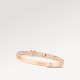 Empreinte Bangle, Pink Gold And Pave Diamonds