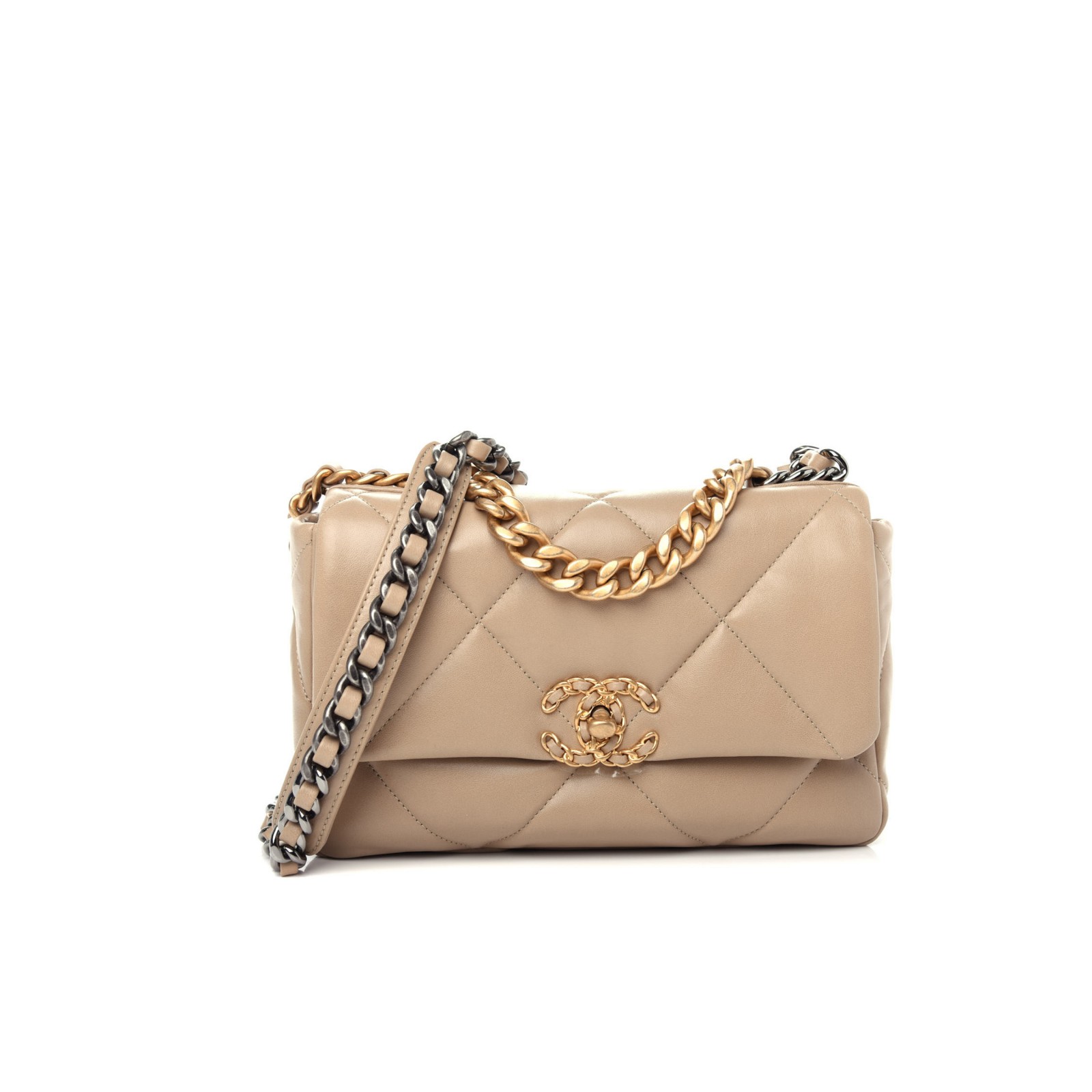 CHANEL SMALL 19 FLAP BAG 