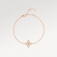 Idylle Blossom Bracelet, Pink Gold And Diamonds