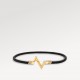 LV Volt Upside Down Play Small Bracelet, Yellow Gold