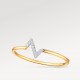 LV Volt Upside Down Bracelet, Yellow Gold, White Gold And Diamonds