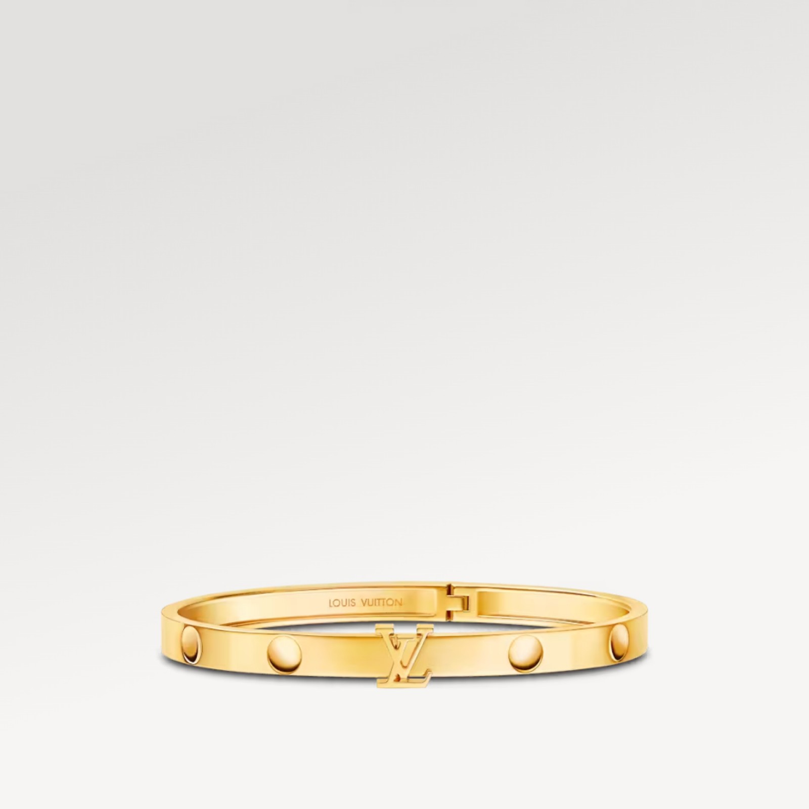 Empreinte Bangle, Yellow Gold