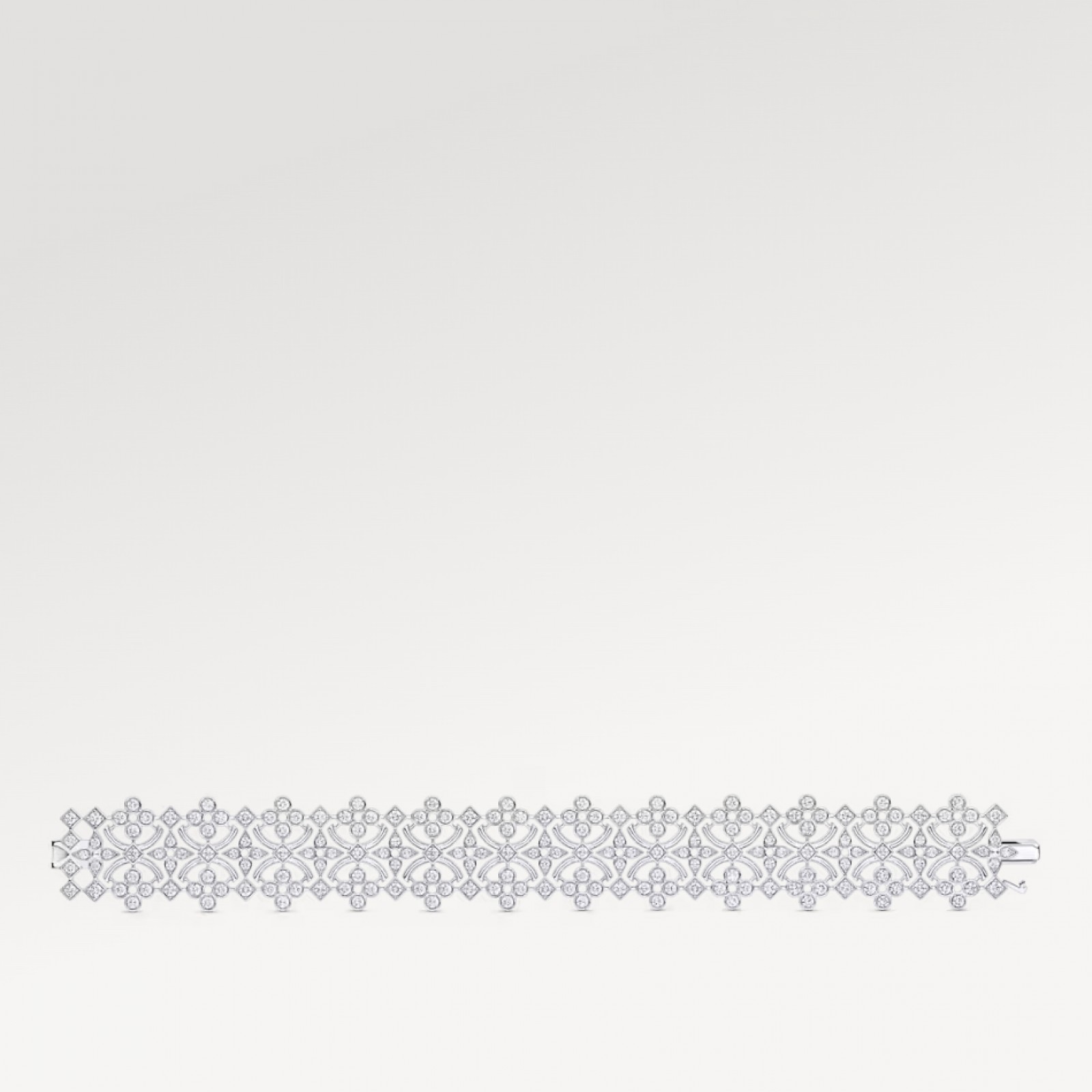 Dentelle Masterpiece Bracelet, White Gold And Diamonds