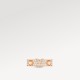 Empreinte Ring, Pink Gold And Diamonds