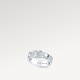 Empreinte Ring, White Gold and Diamonds