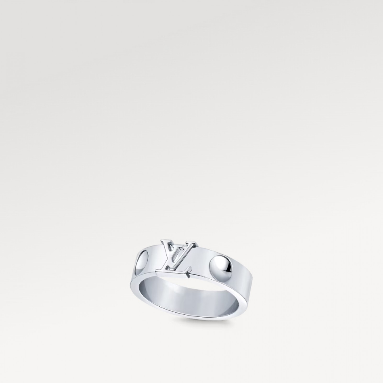 Empreinte Ring, White Gold