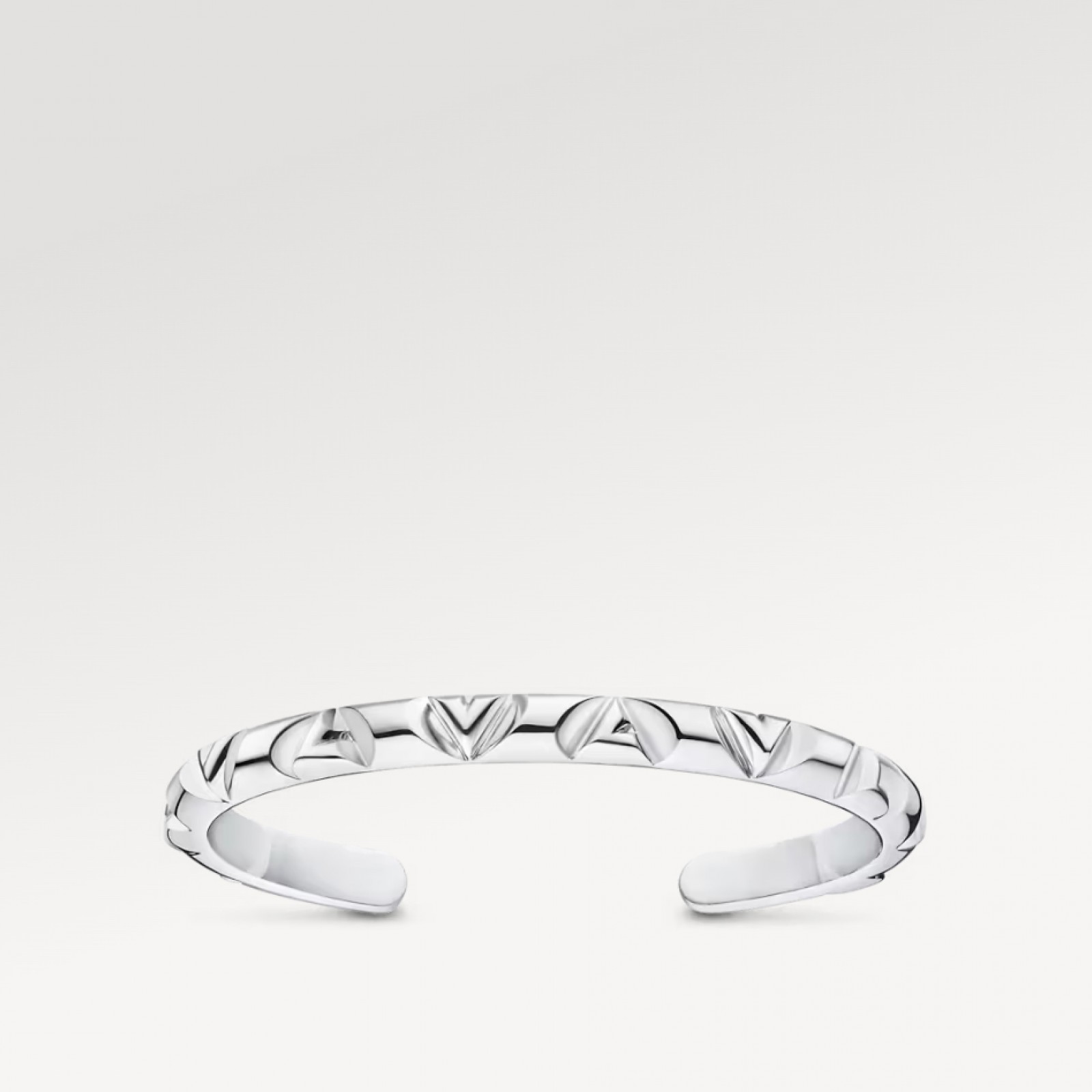 LV Volt Multi Bracelet, White Gold