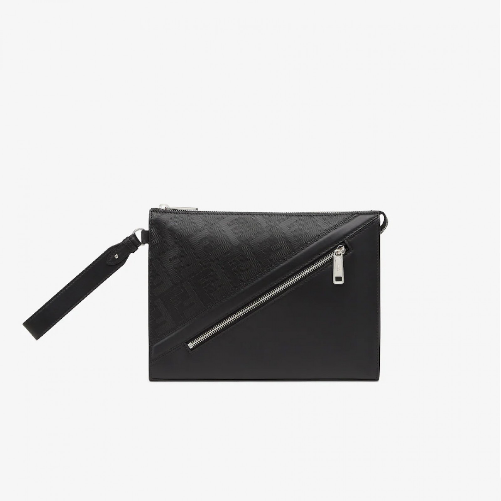 Fendi Shadow Diagonal Clutch