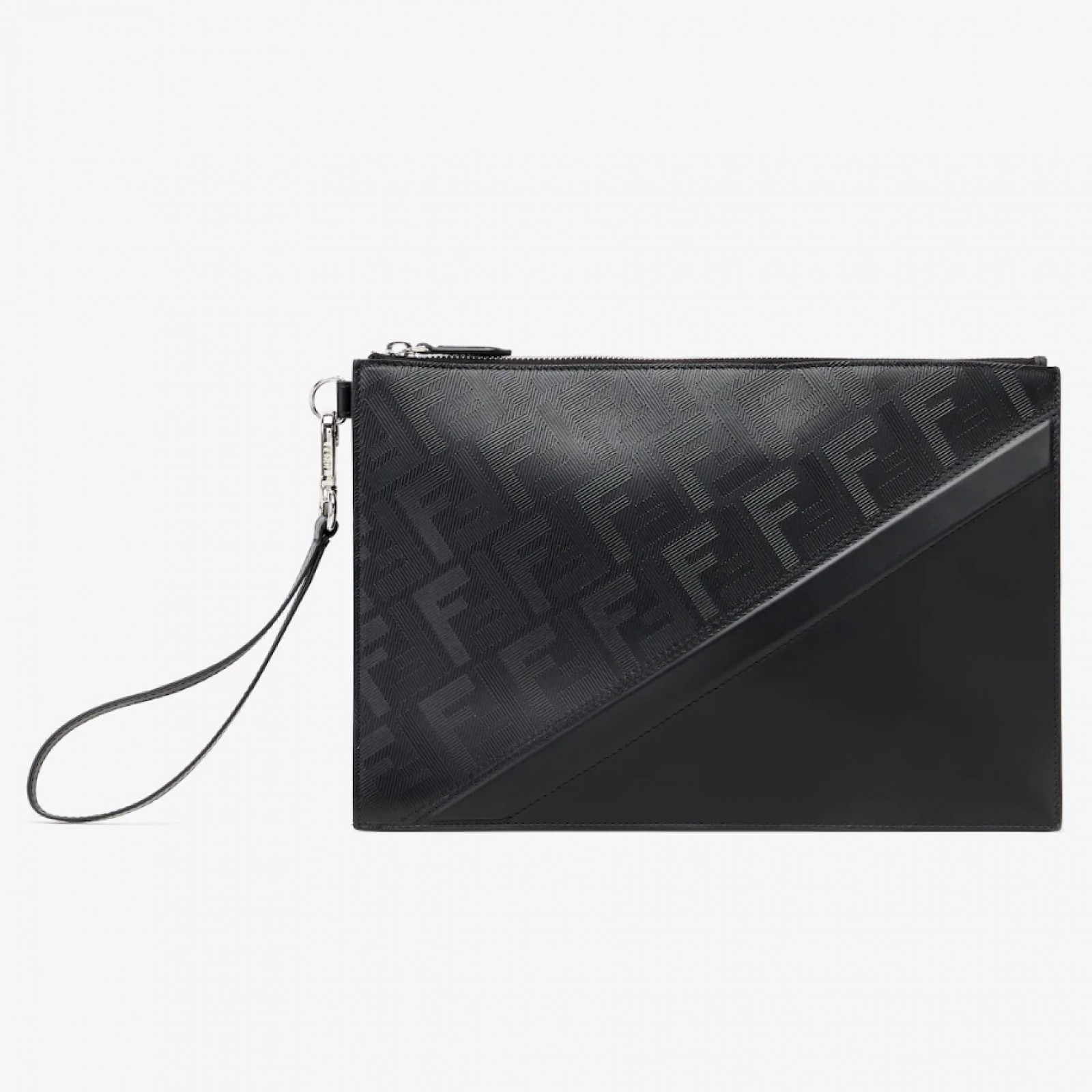 Fendi Shadow Diagonal Flat Pouch