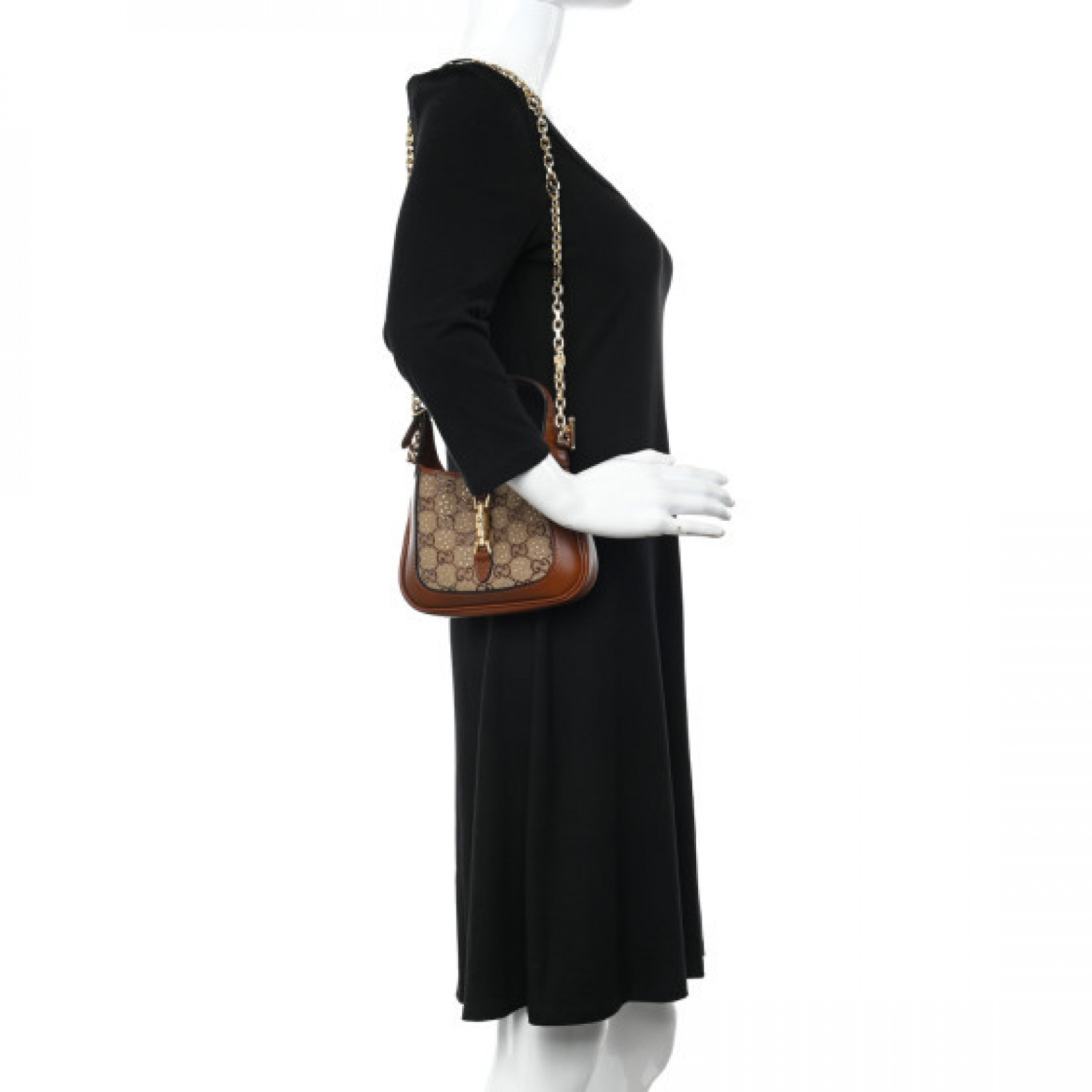 Jackie 1961 Crystal GG Mini Shoulder Bag
