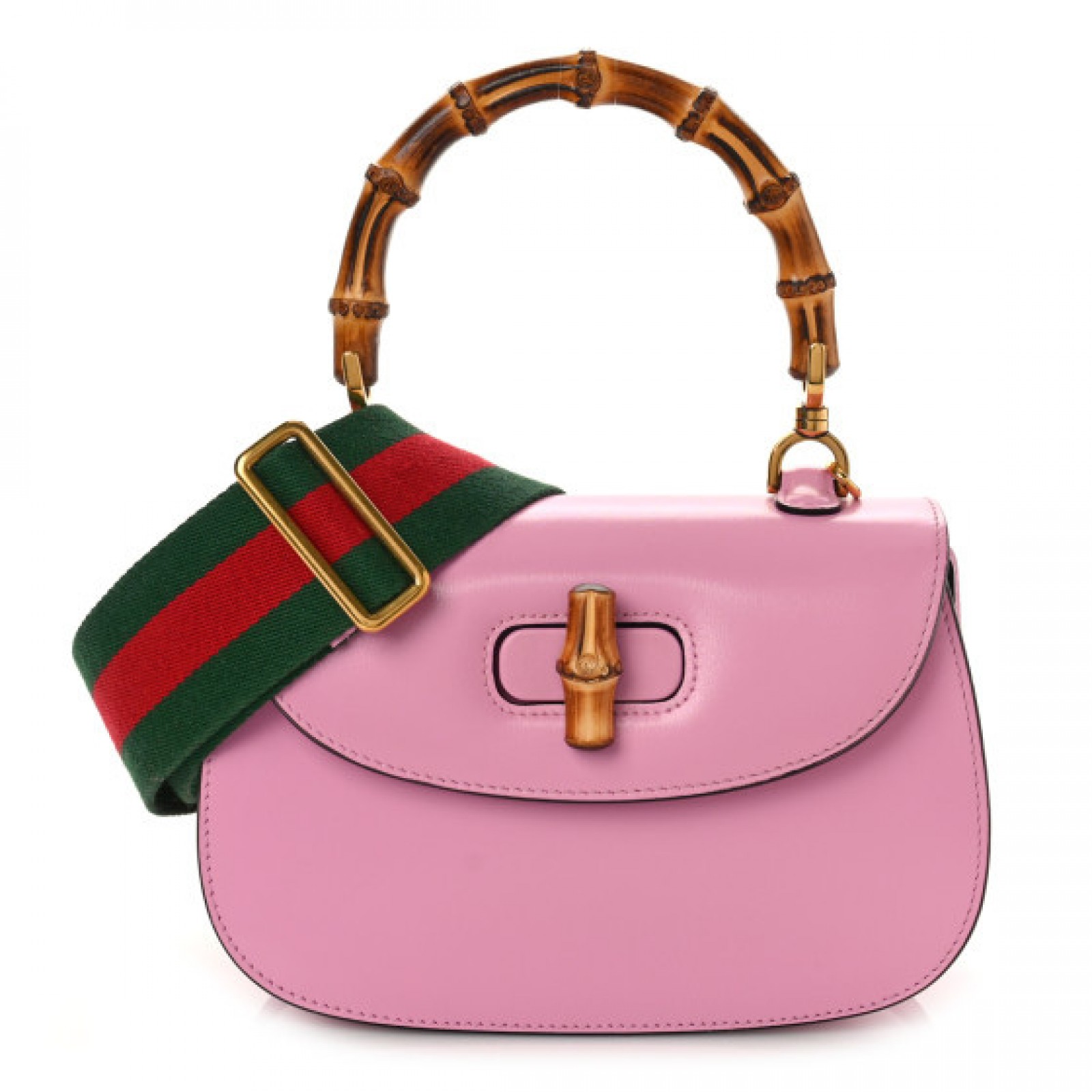 GUCCI BAMBOO 1947 SMALL TOP HANDLE BAG