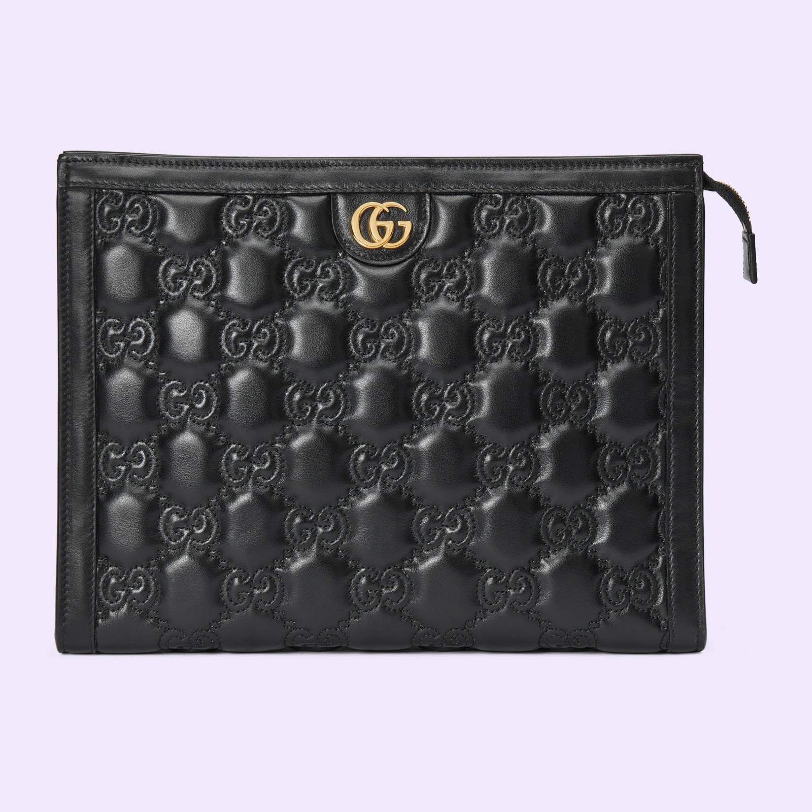 GG MATELASSÉ POUCH