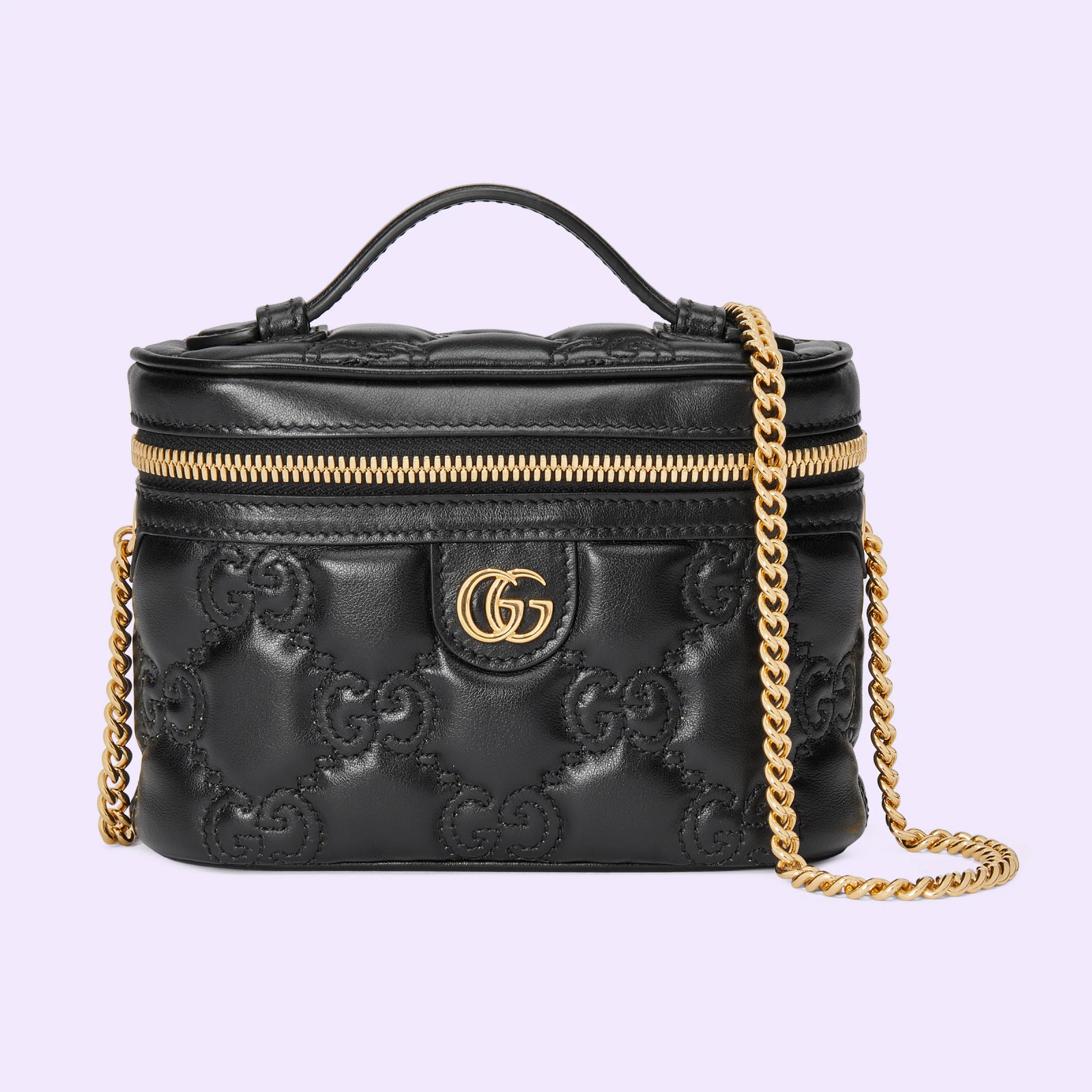 GG MATELASSÉ TOP HANDLE MINI BAG