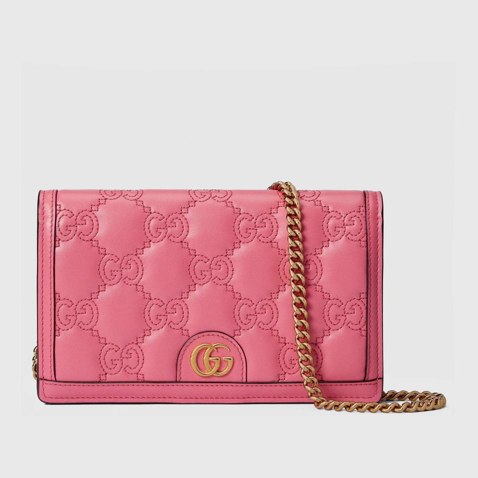 GG MATELASSÉ CHAIN WALLET