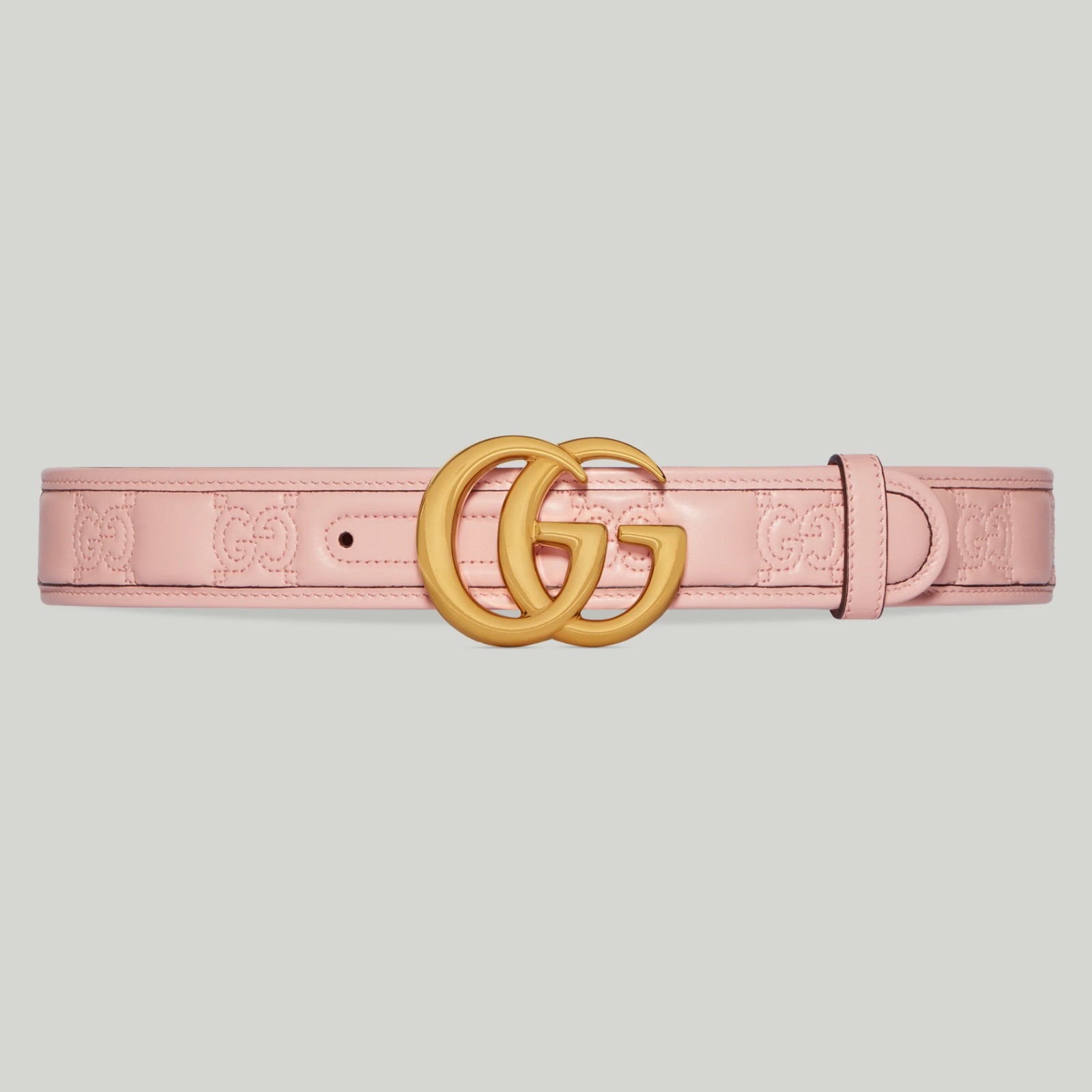 GG MARMONT MATELASSÉ WIDE BELT