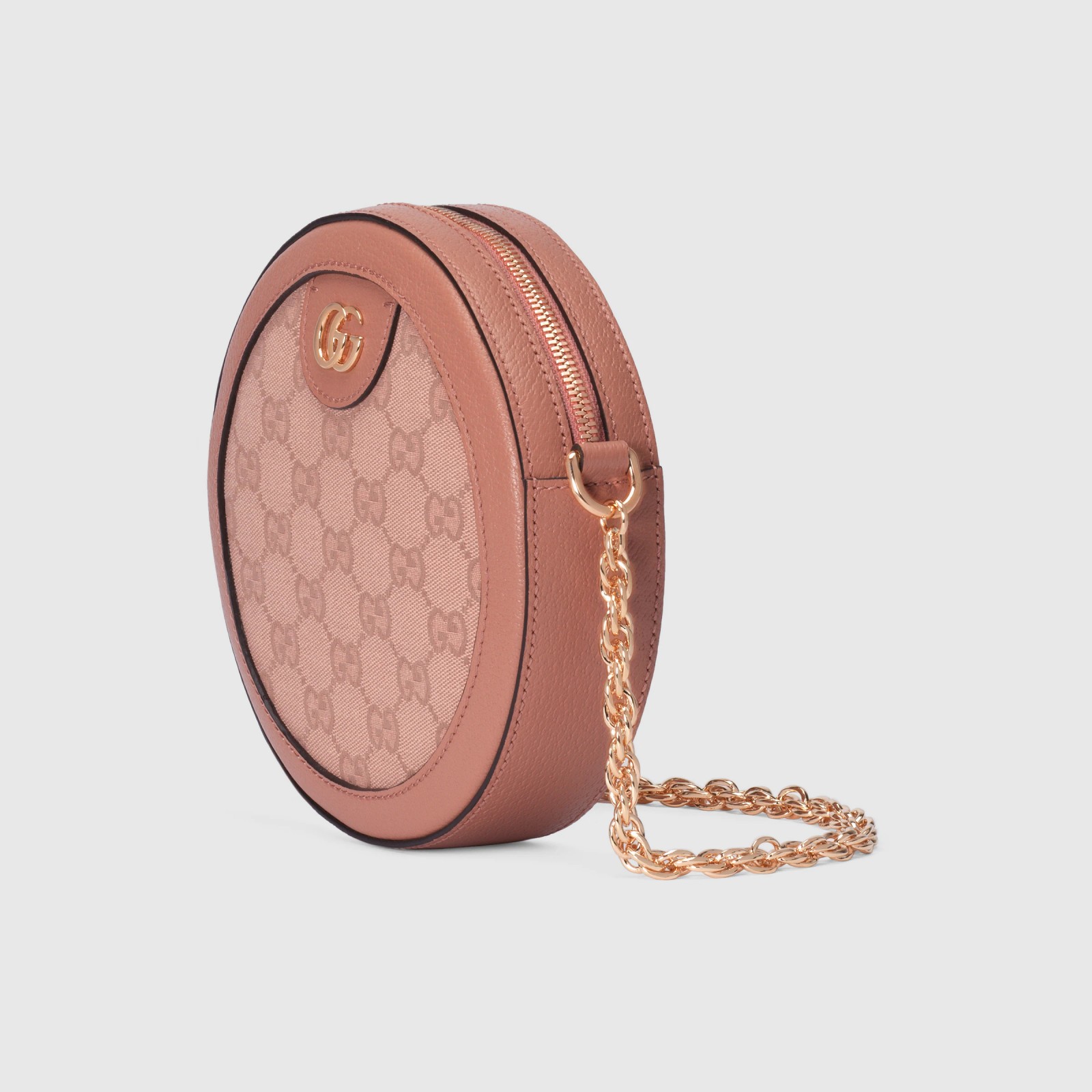 OPHIDIA GG MINI ROUND SHOULDER BAG