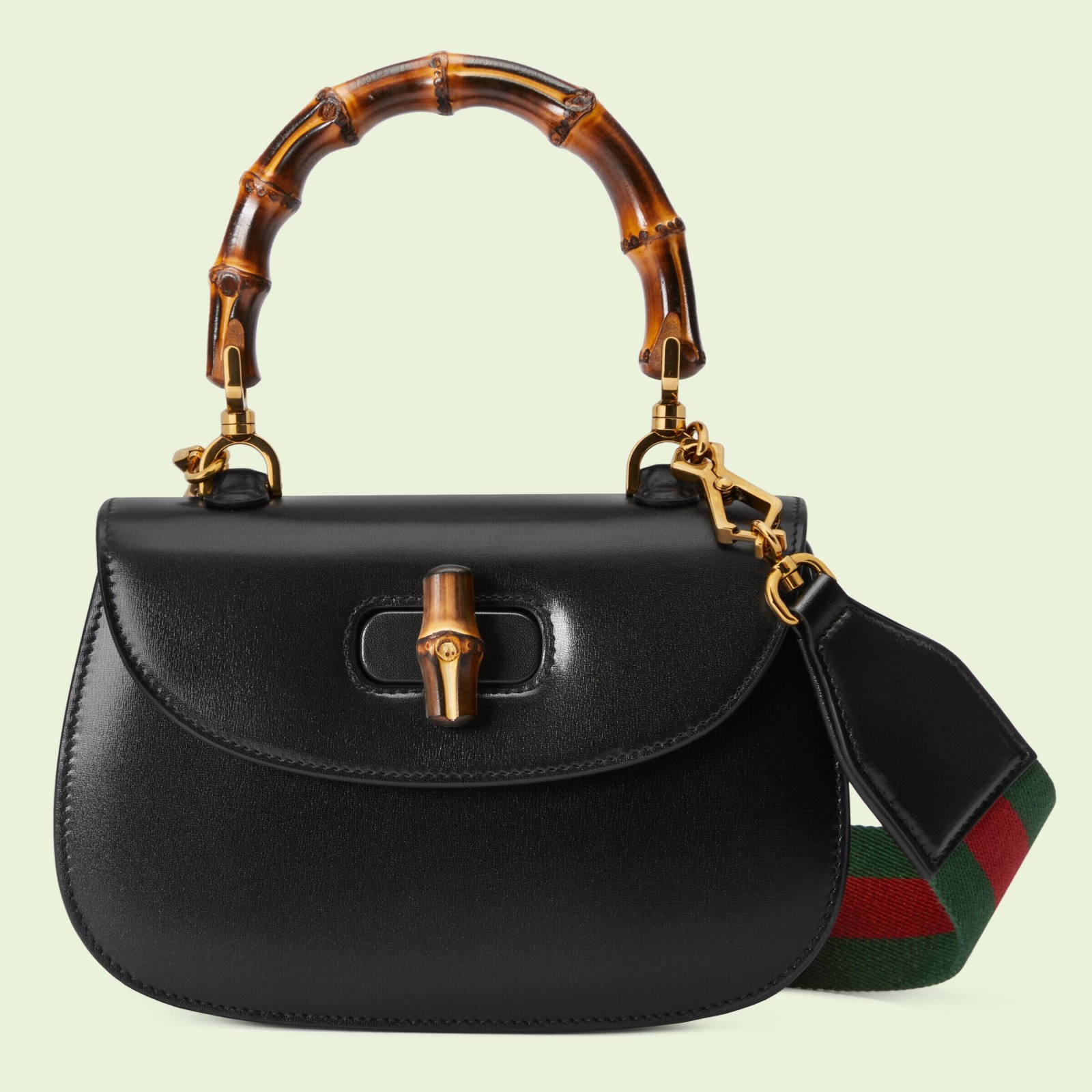 GUCCI BAMBOO 1947 SMALL TOP HANDLE BAG