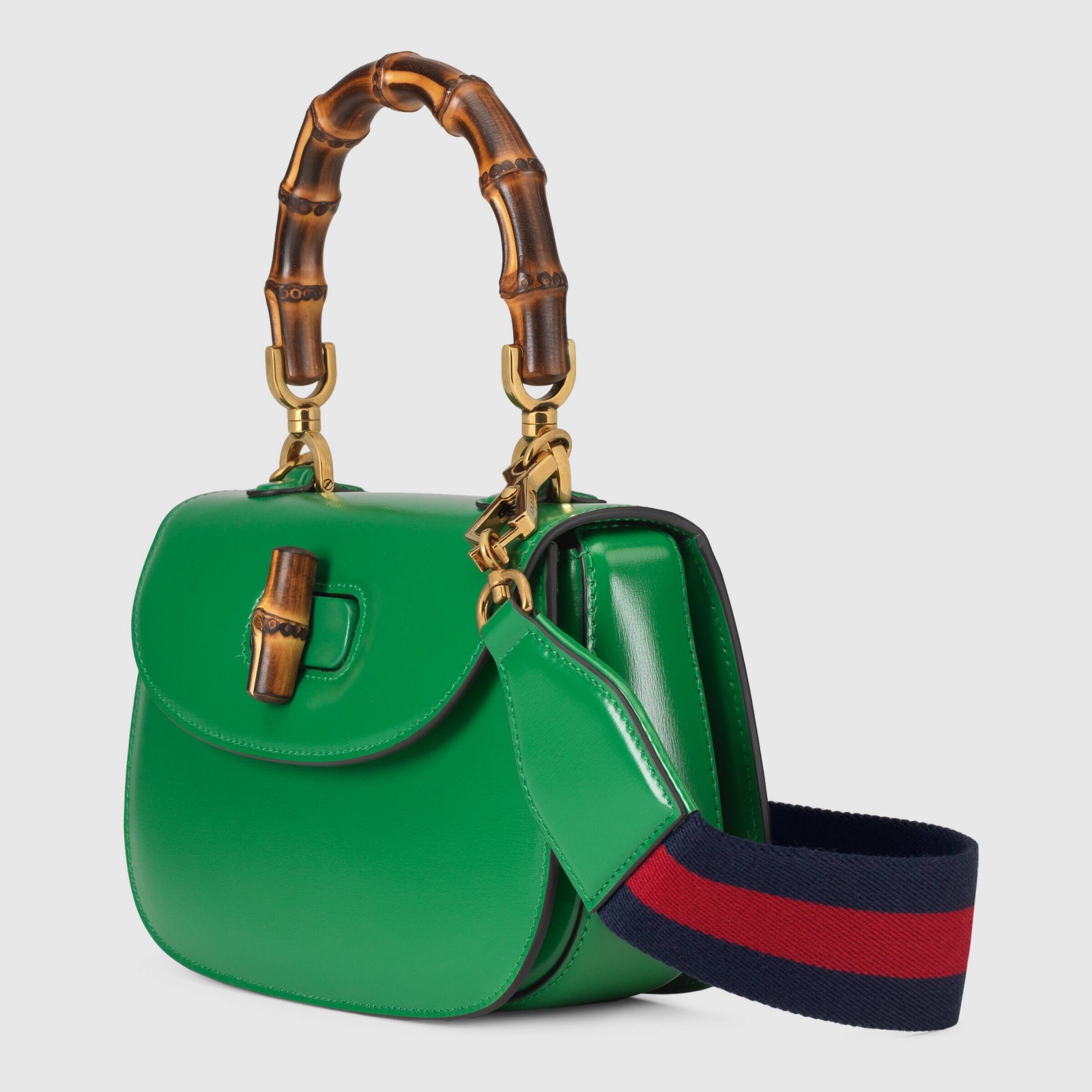 GUCCI BAMBOO 1947 SMALL TOP HANDLE BAG