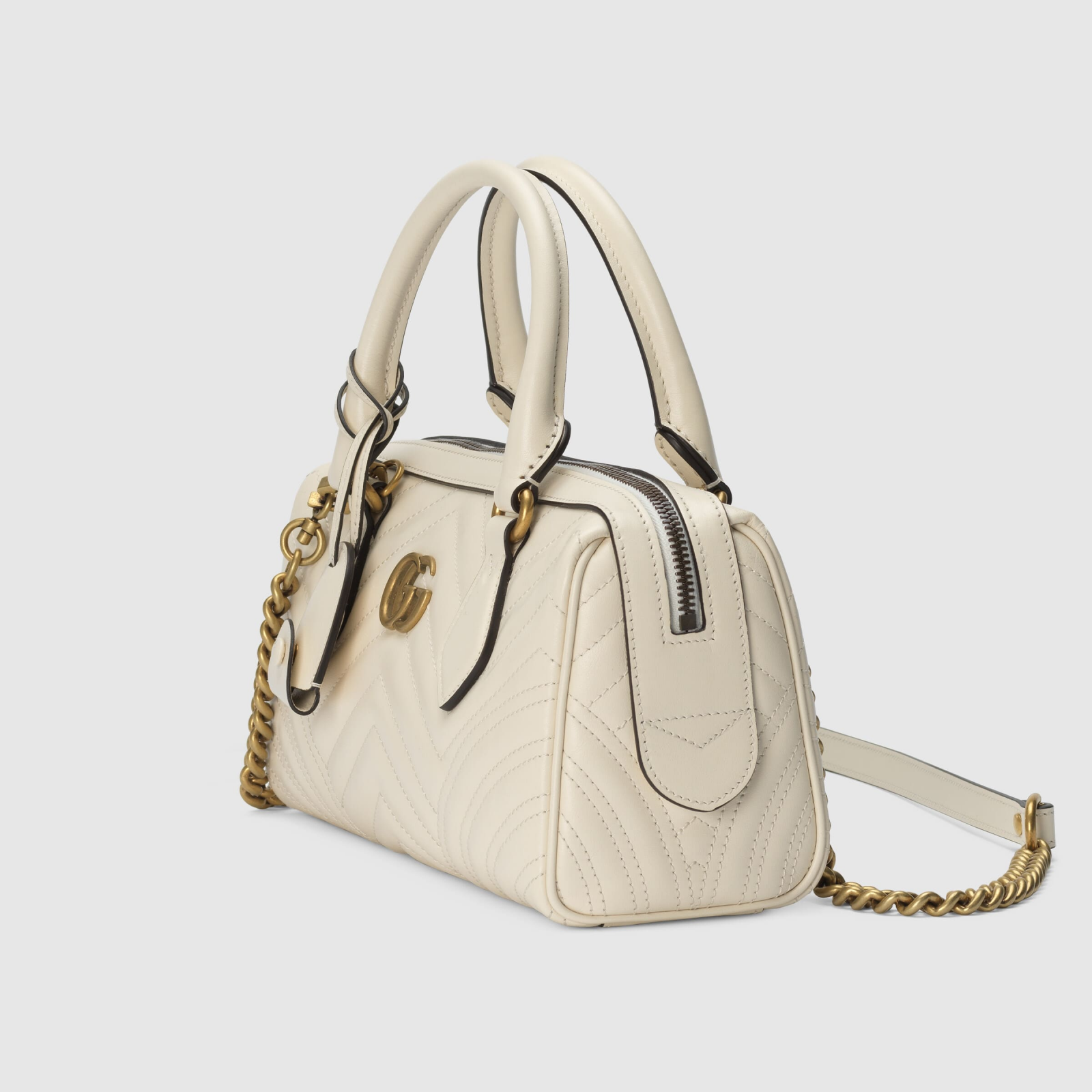 GG MARMONT SMALL TOP HANDLE BAG