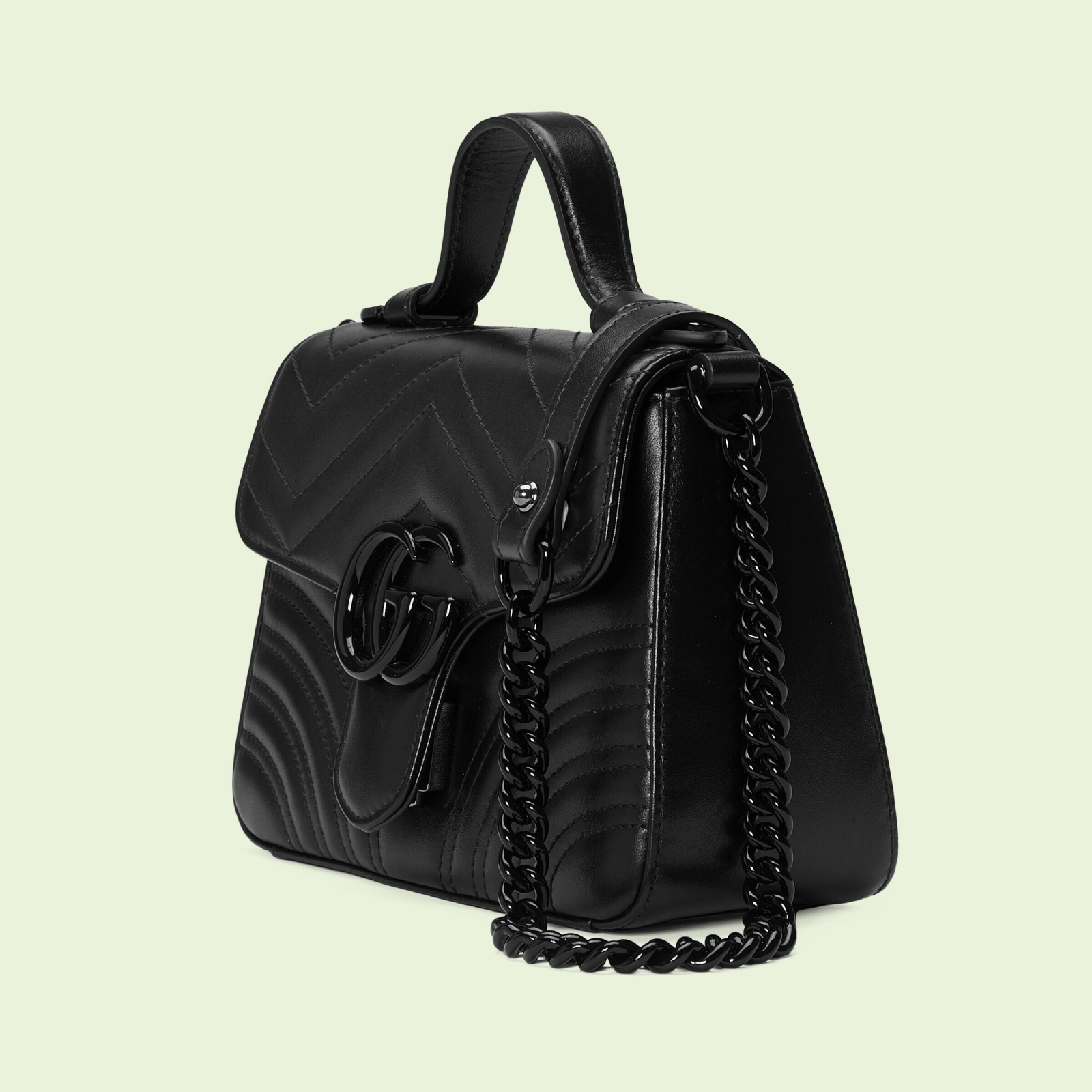 GG MARMONT MINI TOP HANDLE BAG