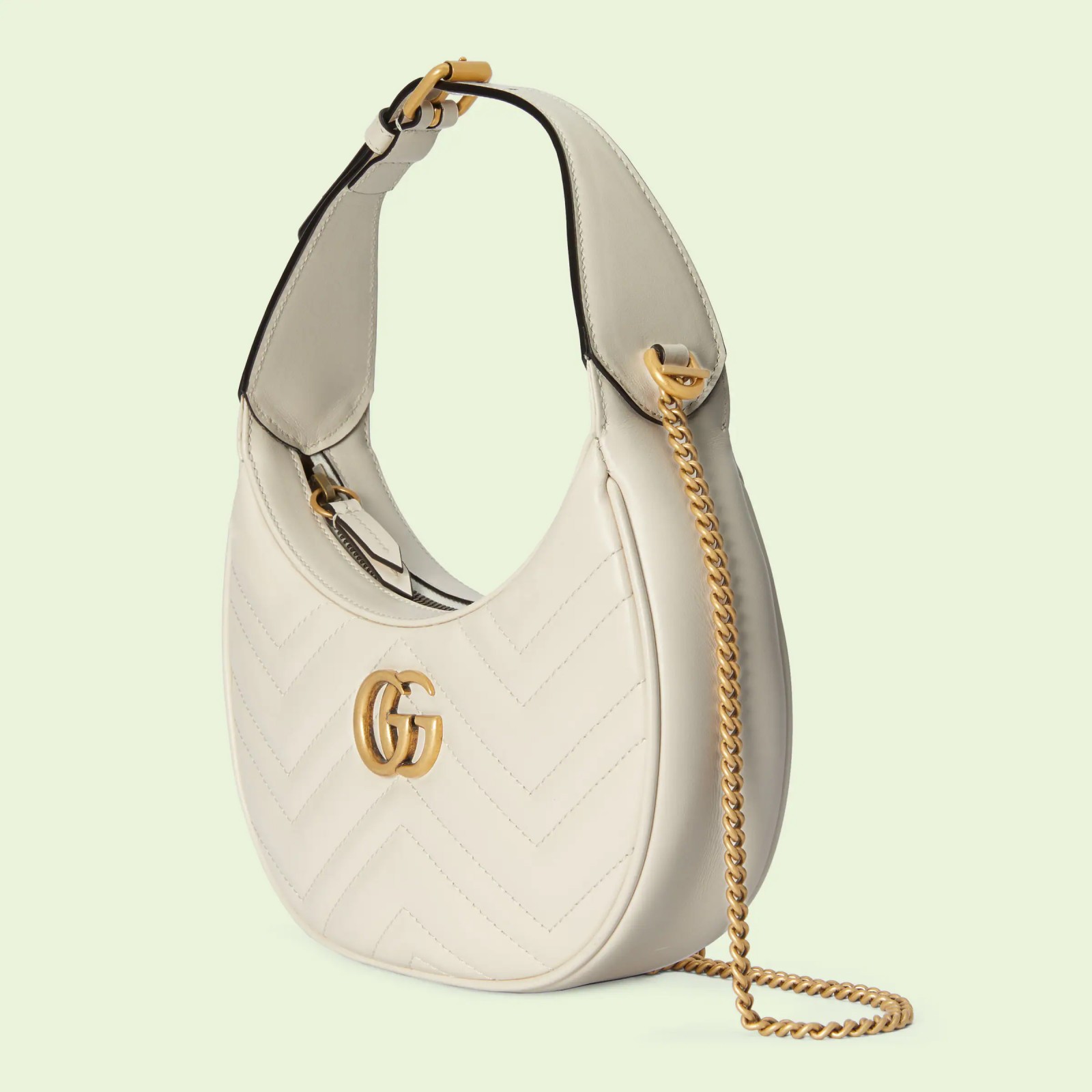 GG MARMONT HALF-MOON-SHAPED MINI BAG