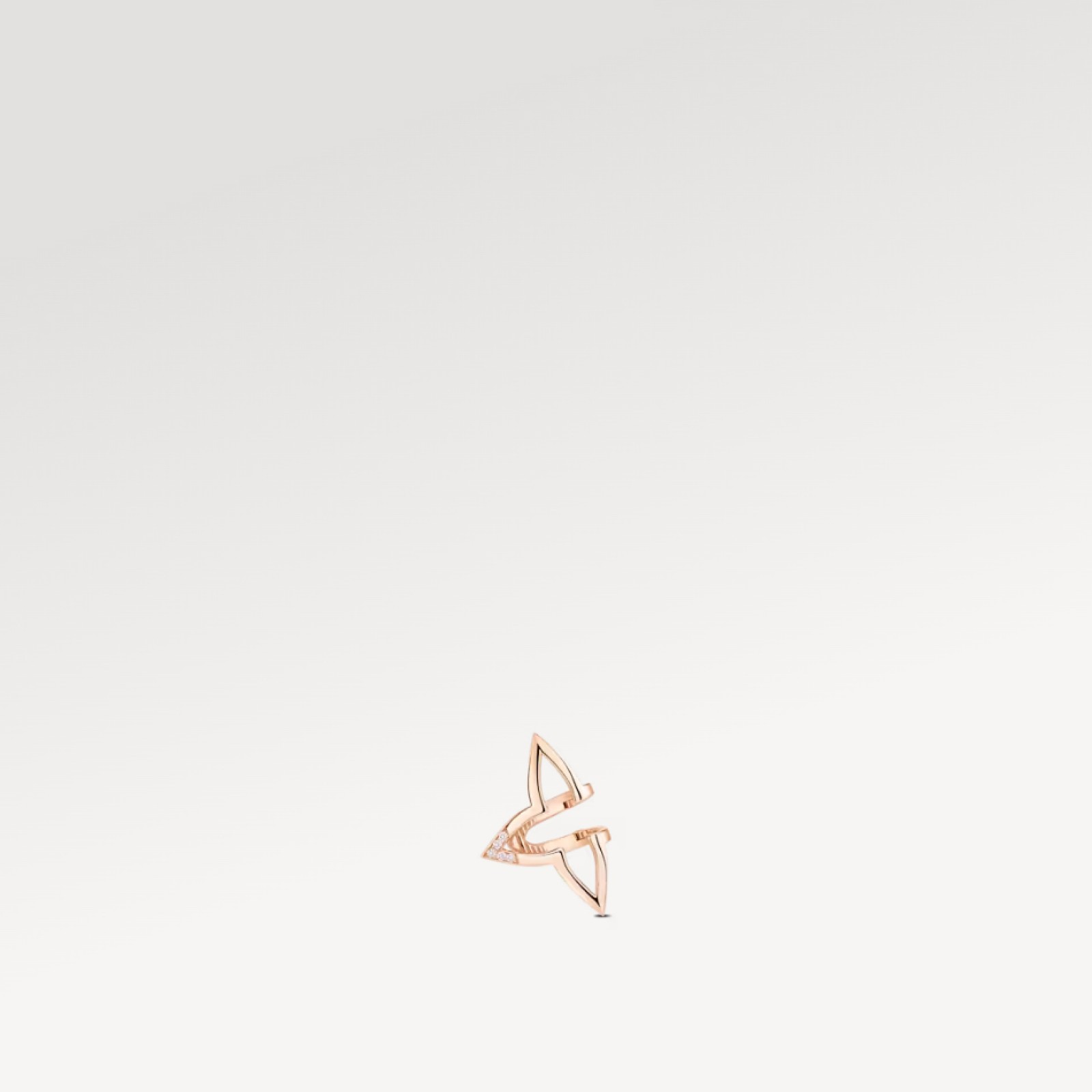 Louis Vuitton Blossom Earcuff, Pink Gold and Diamonds