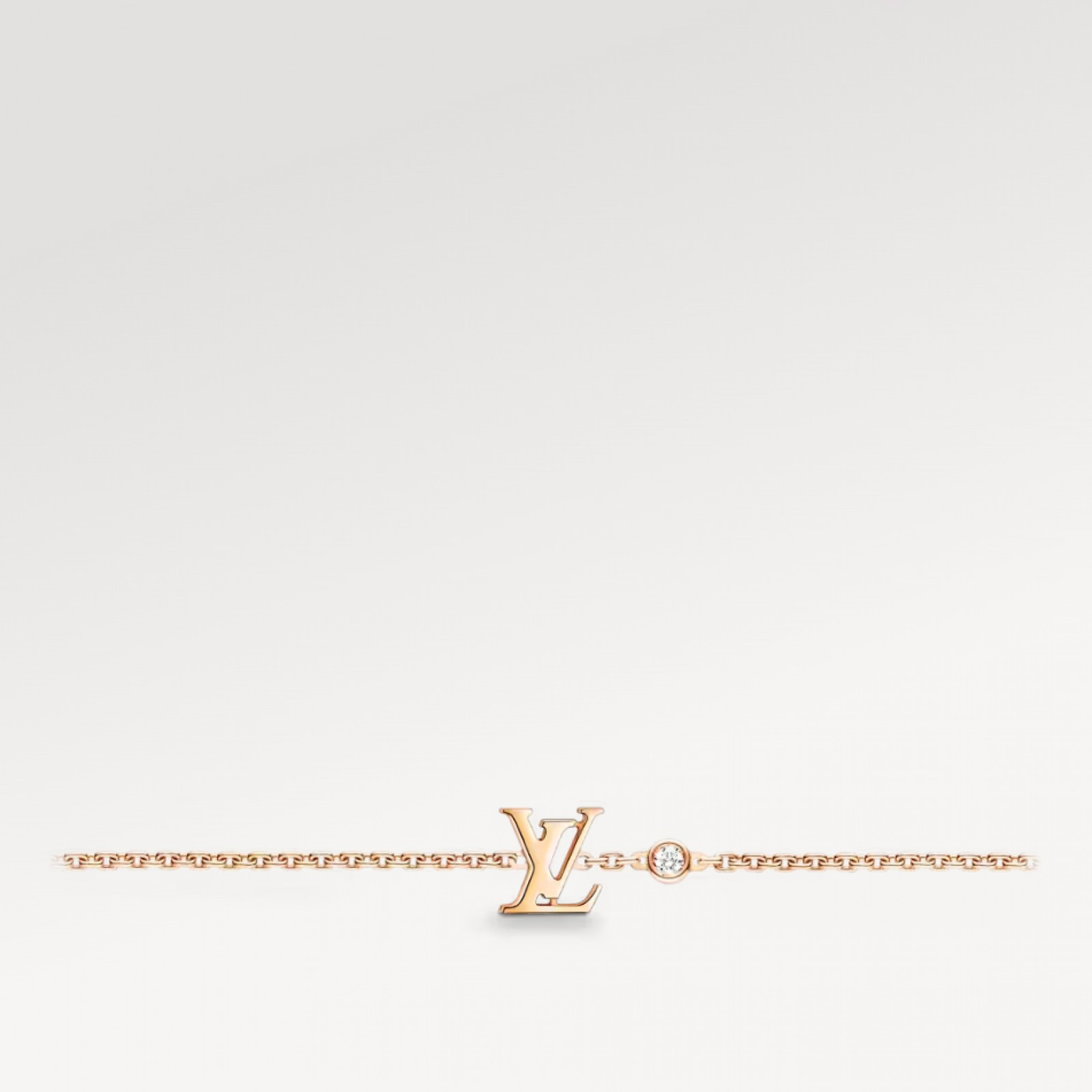 Idylle Blossom LV Bracelet, Pink Gold and Diamond